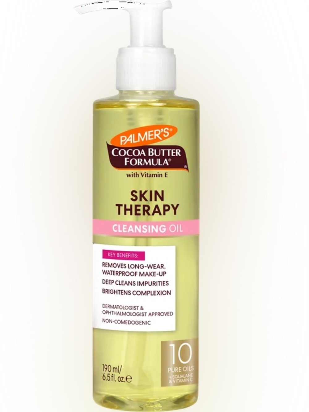 Palmer's Cocoa Butter Formula Skin Therapy Cleansing Oil, NEW